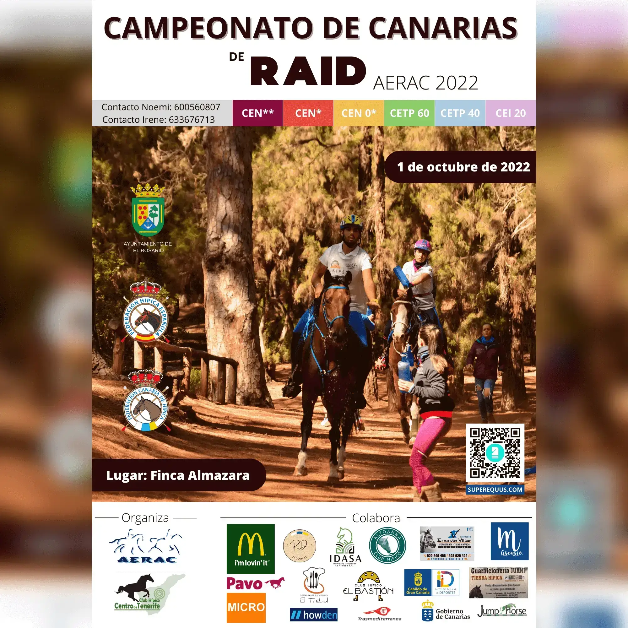 Poster of Campeonato de Canarias de Raid AERAC 2022