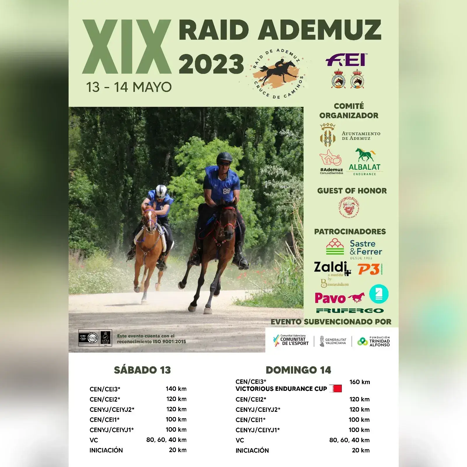 Poster of XIX Raid Ademuz