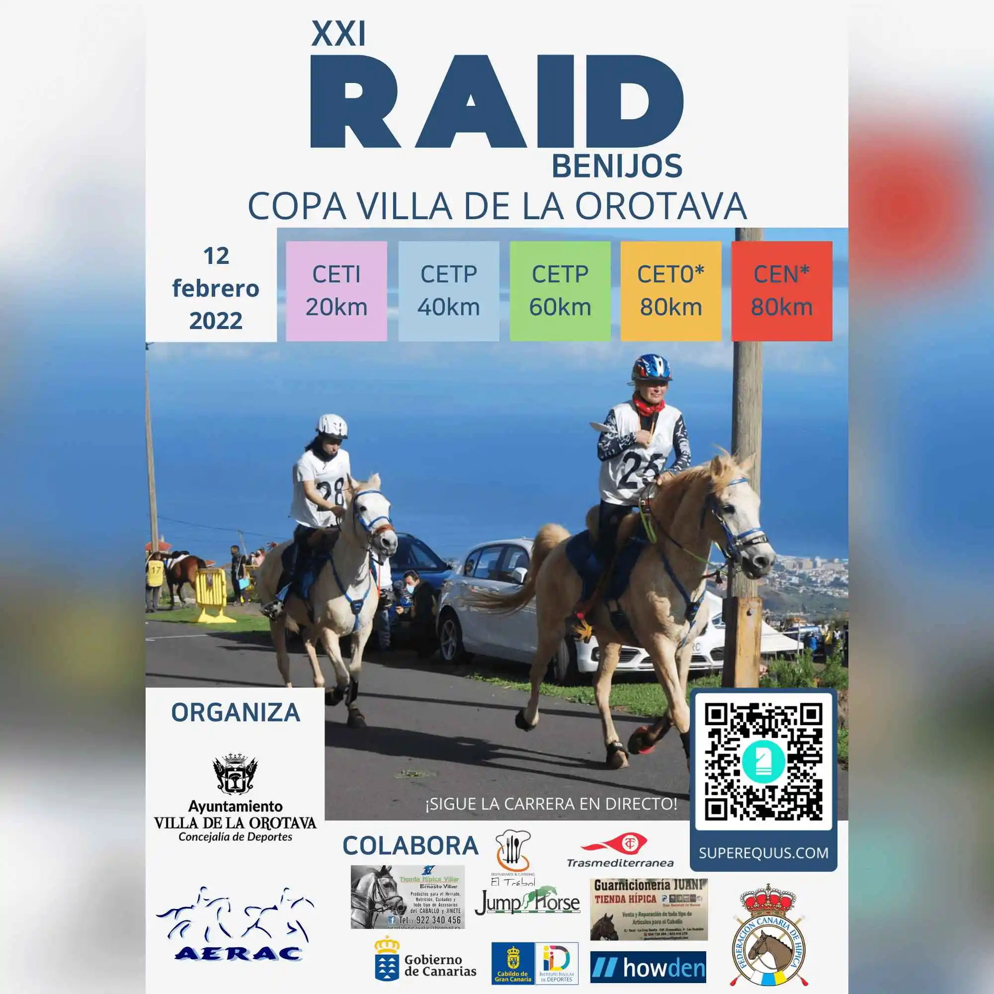 Poster of XXI Raid Benijos Copa Villa de la Orotava
